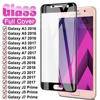 9D закаленное стекло для Samsung Galaxy S7 A3 A5 A7 J3 J5 J7 2016 2017 защита для экрана на J2 J4 J7 Core J5 Prime защитное стекло