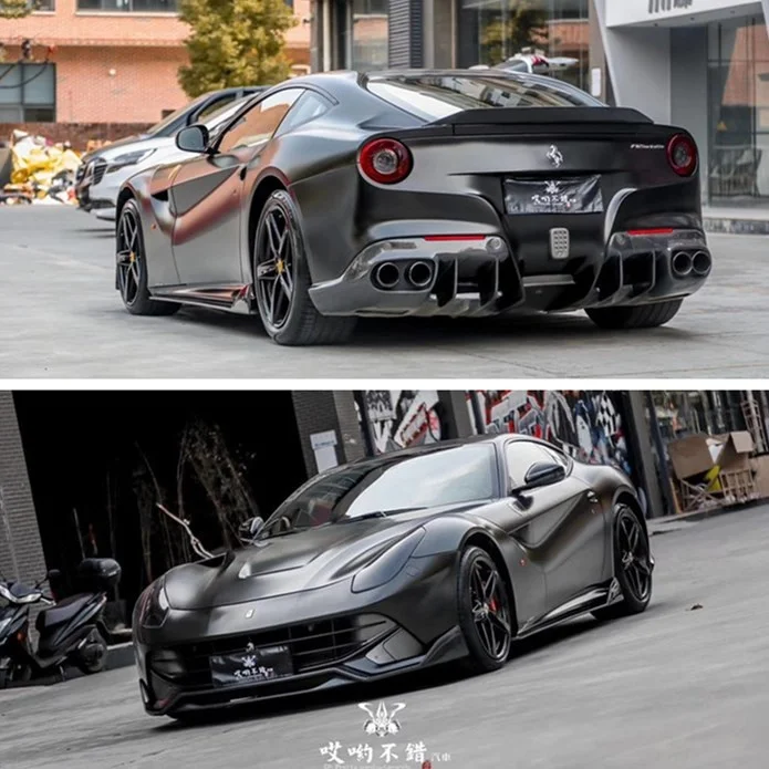 Костюм для F12 Ferrari модифицированный Dmc спойлер из углеродного волокна передней