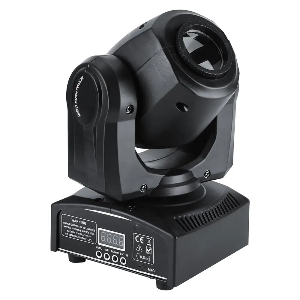 2 шт./лот 30 Вт LED Moving Head сценический свет DMX512 Disco Pub вечерние световые эффекты RGBW
