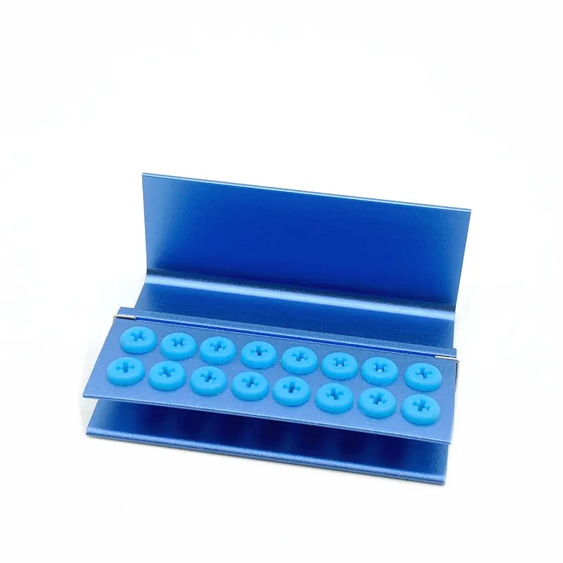 3 шт. держатель для зубных боров с 16 отверстиями корпус высокоскоростных и