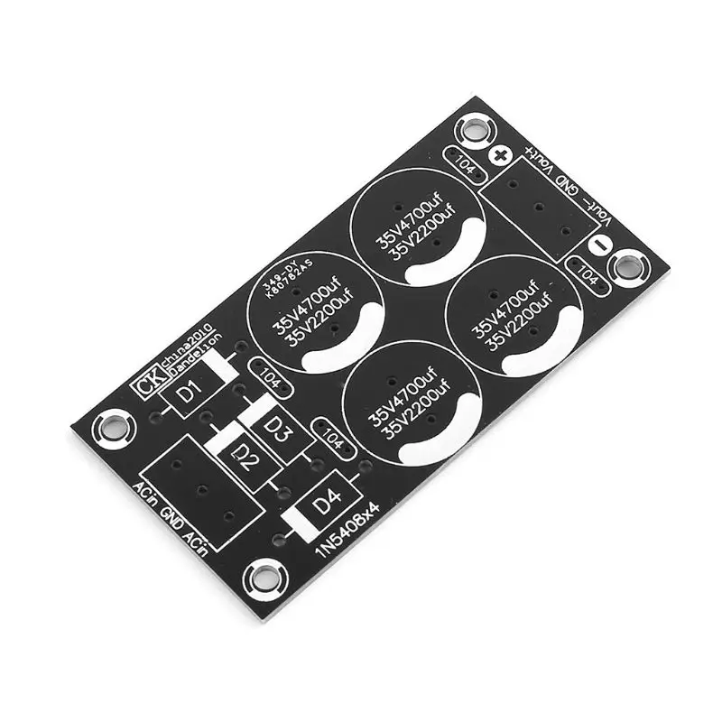 Выпрямительный фильтр блок питания усилитель двойной мощности PCB голая доска |