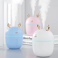 2021 ultrasonic mini air humidifier 250ml aroma essential oil diffuser for home car usb fogger mist maker with led night lamp