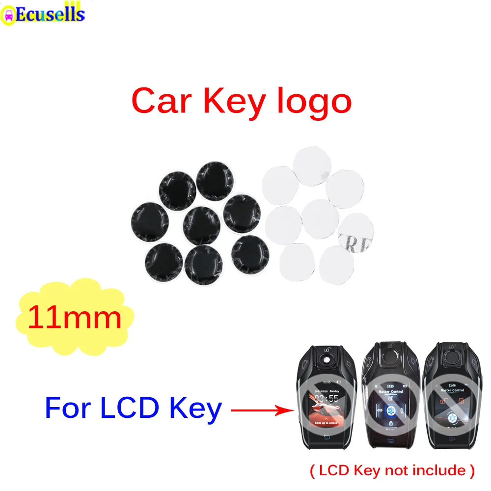 Эпоксидная смола 11 мм Хрустальная наклейка с логотипом эмблема значок для CF400 CF500