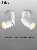 saiyo led downlight foldable led spotlight 220v ceiling 712w spot lights surface mounted lamp bedroom kitchen indoor lighting