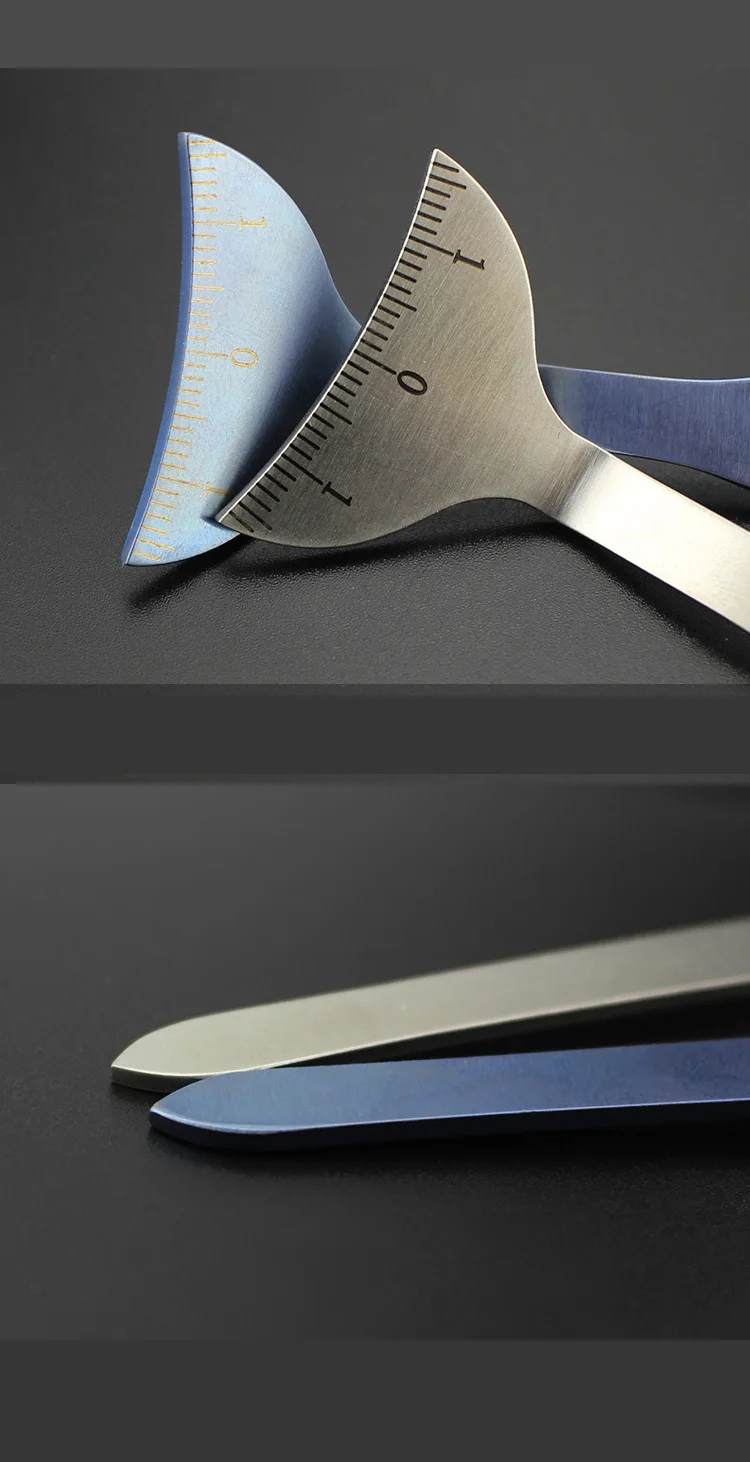 Горизонтальная линейка для шелкопряда инжектор из нержавеющей стали титановый