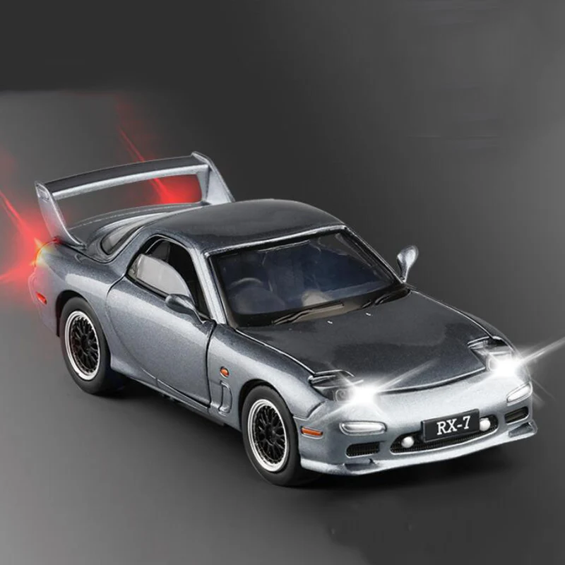 1:32 RX7 Diecasts автомобили сплав супер модель автомобиля 4 двери уникальный спортивный