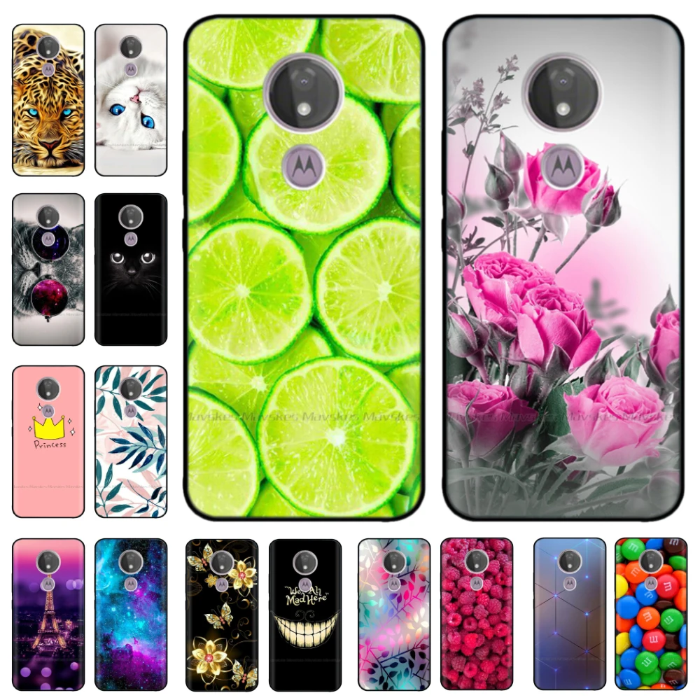 Case For Motorola Moto G7 Play Case Soft TPU Cover Shockproof Phone Case for Motorola G7 Power MotoG7 Protective Silicone Bumper