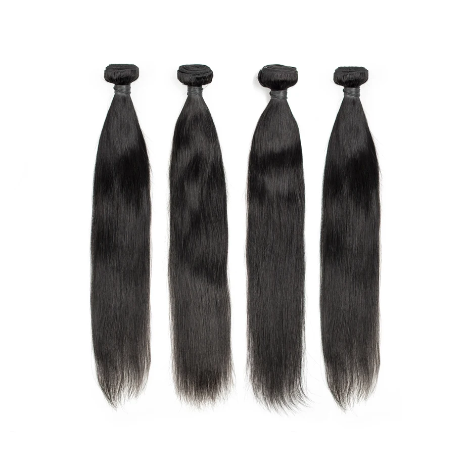 Бразильское сырье Виргинские дневные прямые короткие натуральные цвета длинные