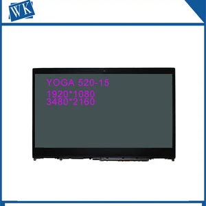 free shipping 15 6fhd led lcd touch screen digitizer assembly for lenovo ideapad yoga 520 15ikb flex 5 15 free global shipping
