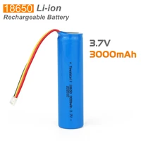 tewaycell 3pclot 3 7v 3000mah battery rechargeable li ion 18650 pack with pcb and 10kntc baterias recargables para bicicletad