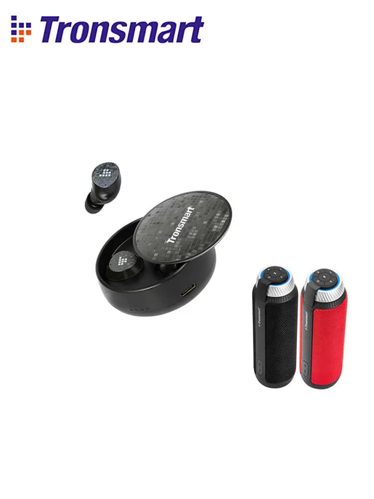 [Доставка от ES/RU/PL]Tronsmart Spunky Pro Беспроводные наушники с водонепроницаемым глубоким