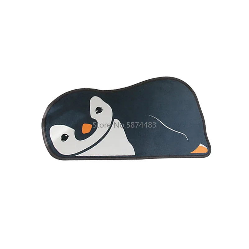 С рисунком пингвина из мультфильма Ковер Дверной Коврик фойе двери скольжения