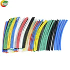 140 шт. термоусадочные трубки Изоляции электрического кабеля для Обёрточная бумага рукав 5 размеров 7 цветов полиолефина электрический блок часть