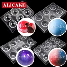 3D поликарбонатные формы для шоколада шаровая форма для торта Форма шоколадной бомбы Bonbon форма выпечка кондитерских изделий Кондитерские инструменты