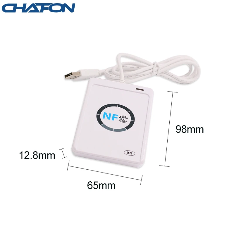 Считыватель смарт-карт Chafon rfid nfc 13 56 МГц | Безопасность и защита