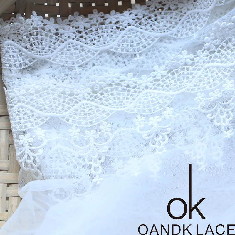 1 ярд кружевная лента для занавесок одежды женской шляпы украшение тесьма