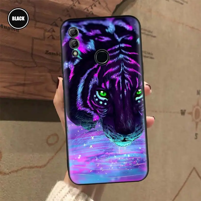 Леопардовый Тигр Орел Лев волк Кот крутой чехол для телефона Huawei Honor 10 9 Lite 8A 8X 8S 7A 7X