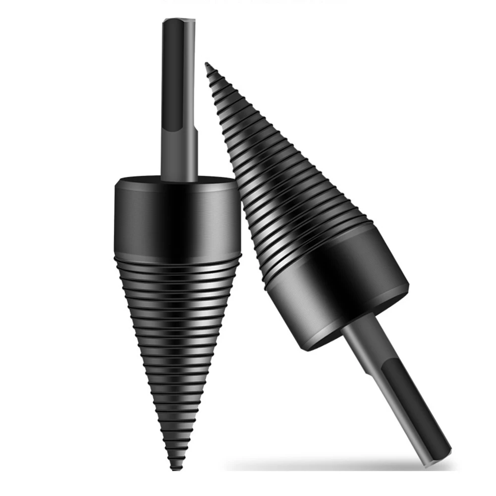 

32mm Firewood Splitter Drill Bits Cutting Wood Splitter Cone Twist Auger