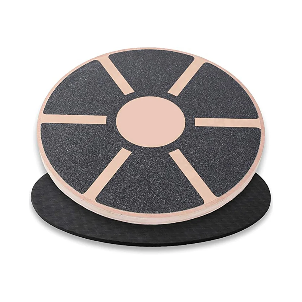 

Balance Board Plate Wooden Yoga Balancer Anti-skid High Level Training Balance Gym Board Exercise Fitness Equipments Accessories