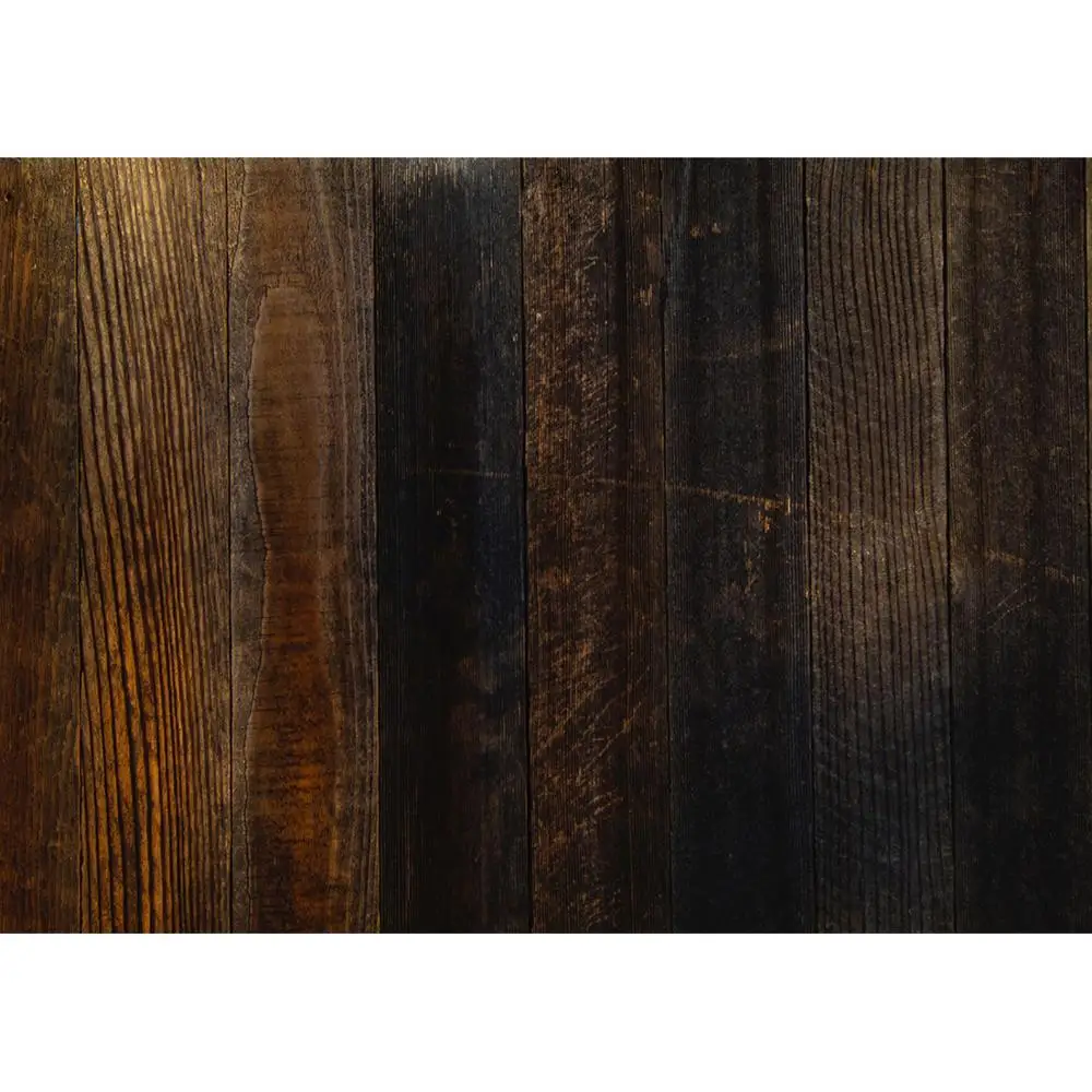 Фон для фотосъемки с изображением темно коричневой деревянной доски фон под