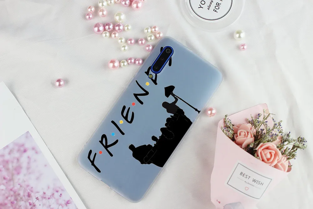 Soft Phone Case For Xiaomi Mi 12 11 Pro Ultra 10 9 8 SE 6X A3 A2 LITE cc9 cc9e Cover Friends Together TV | Мобильные телефоны и