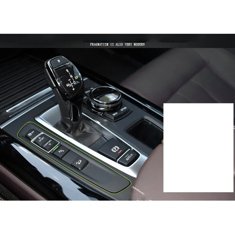 Автомобильный Стайлинг ABS пластик хром центральная консоль режим Кнопка рамка