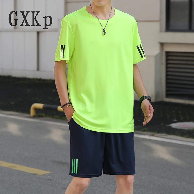 

New Quick dry Training wear Sportswear Tennis clothing Running Top Elastic breathable Comfortable T-shirt men/women Suits