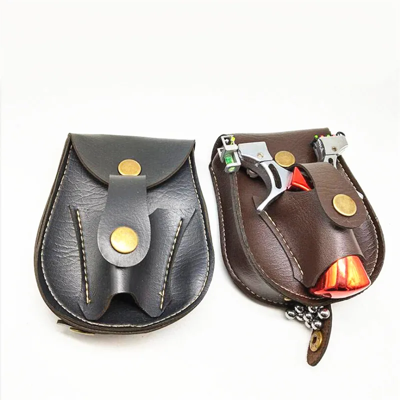 Стальной шарик для спорта на открытом воздухе полиуретановая сумка рогатки