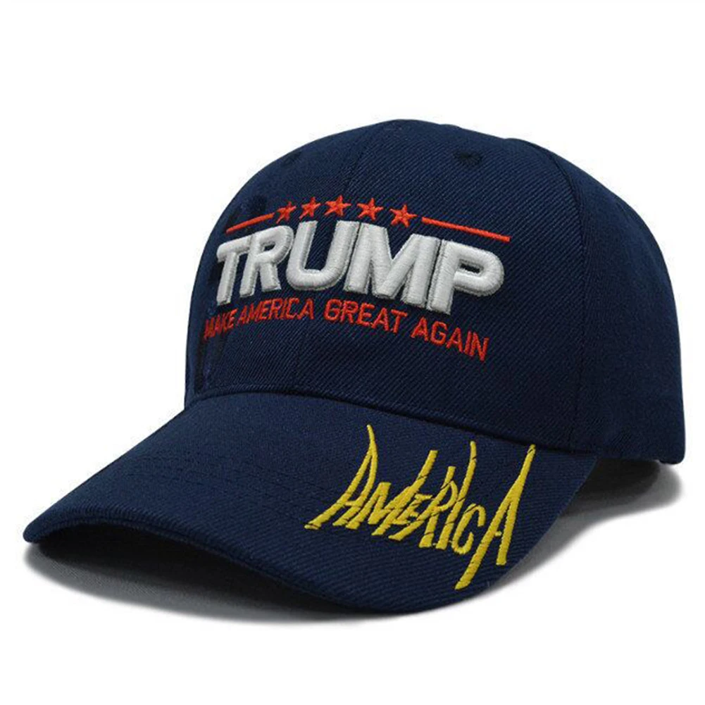

Embroidery Breathable Baseball Cap Canvas Casquette Adjustable Comfortable Letters Hat Men Women Sports Casual For Trump 2020