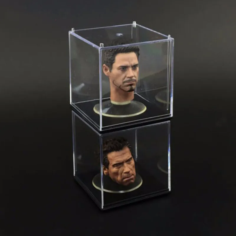 

1/6 Scale Special Box Dust Cover Multi-function Display Stand Free Transparent Holder Show Case Accessories In Stock