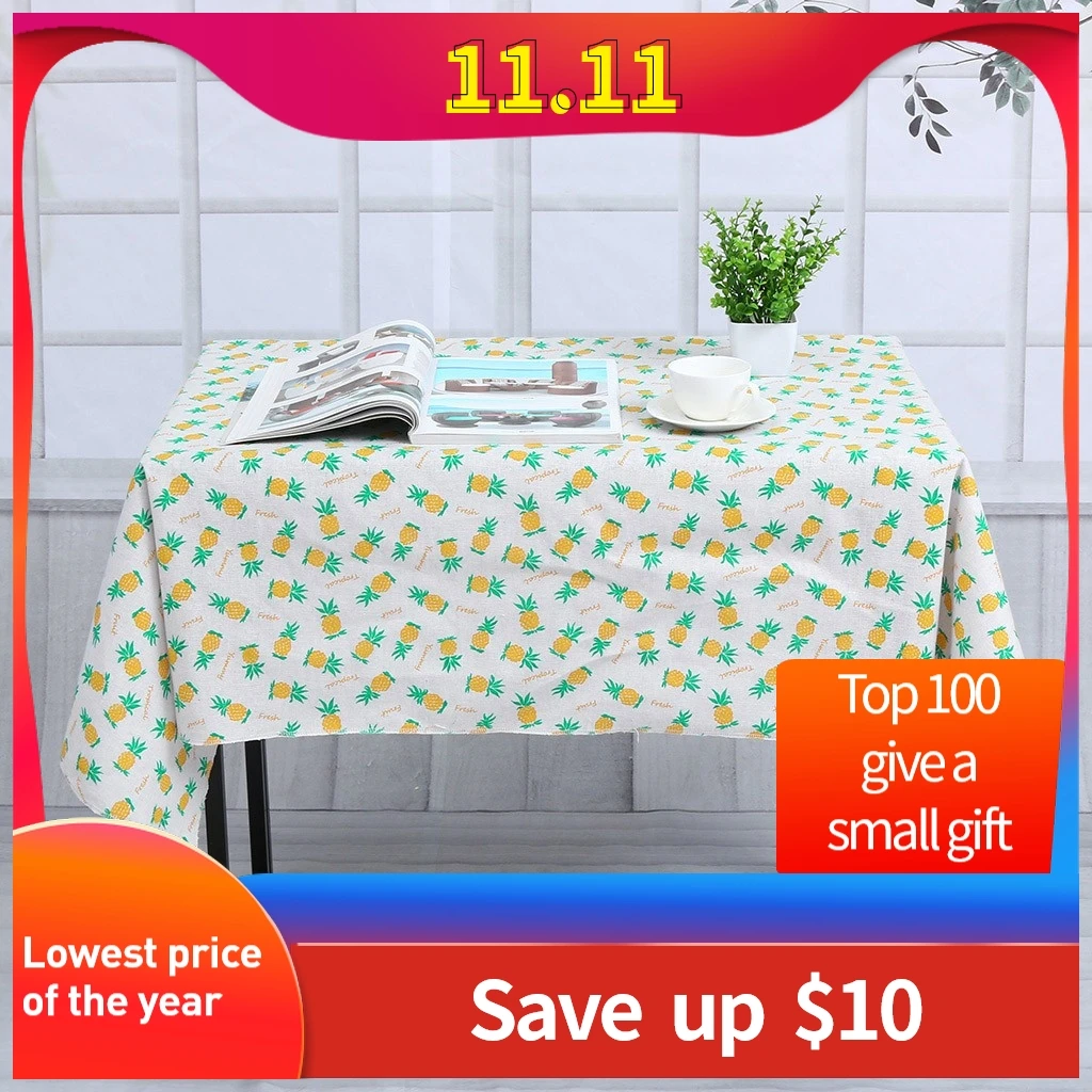 Скатерть с растительным принтом высокое качество универсальная скатерть