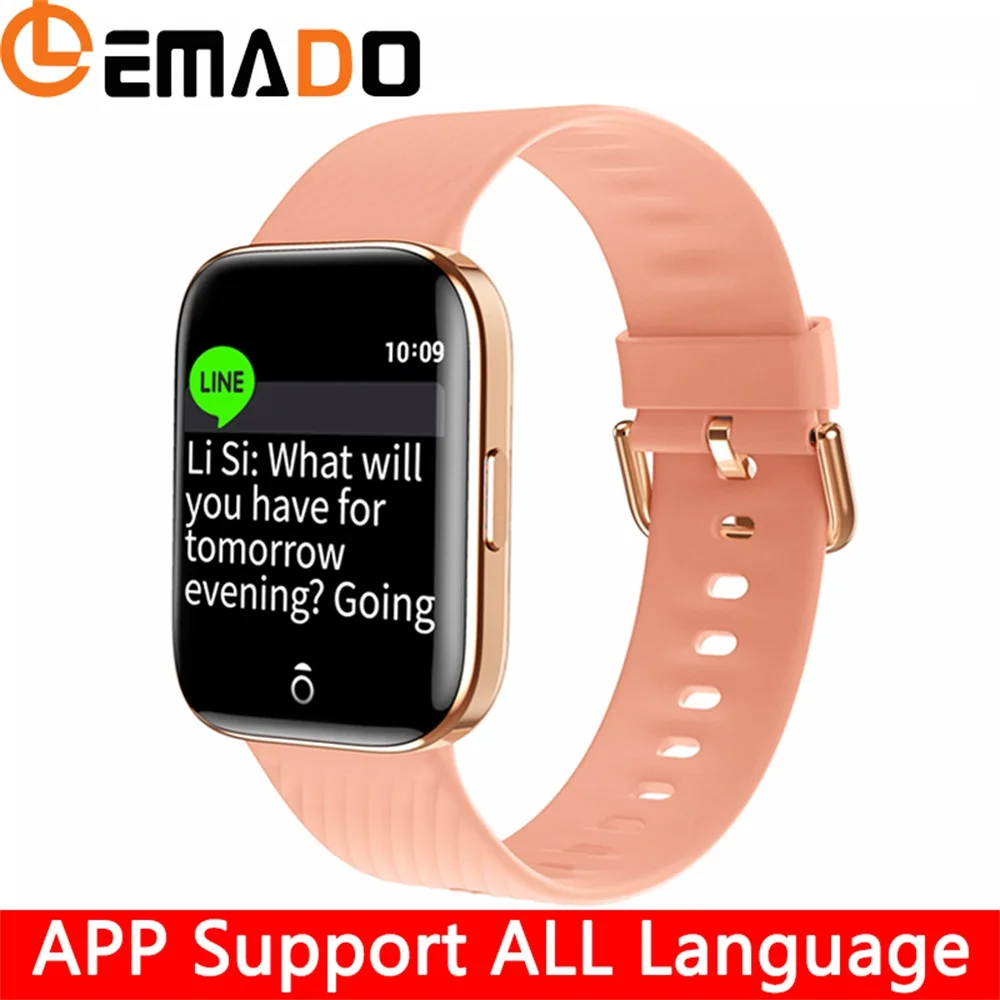 Lemado 2019 1 3 дюймов 240*240 экран женские Смарт часы мужские для apple watch Android телефон