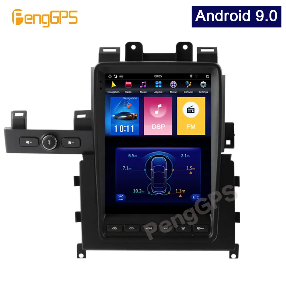 6 + 128G GPS-навигатор для Nissan GT-R GTR Skyline Android Tesla Screen 2008-2017 DVD-плеер Carplay DSP мультимедийное
