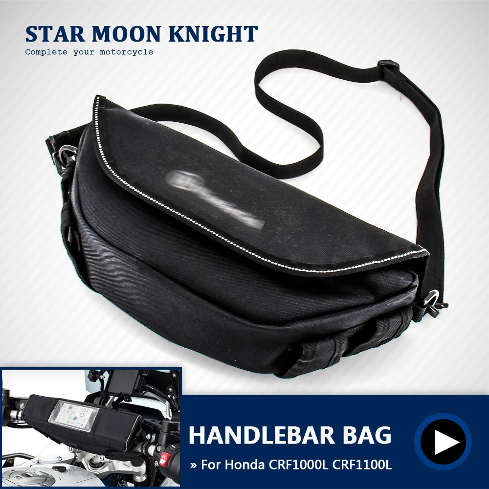 

Handlebar Waterproof Bag Travel Bag for HONDA CRF1000L CRF1100L Africa Twin Adventure Sport NC700X VFR1200X storage bag