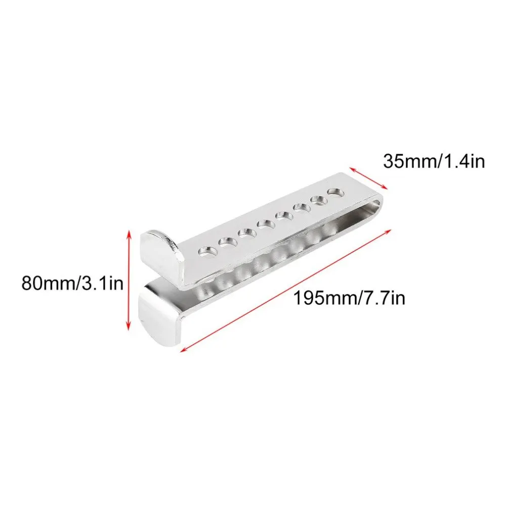 

Professional Auto Brake Clutch Pedal Lock Stainless Steel 8 Holes Anti-Theft Device Strong Security Silver Hot Hot