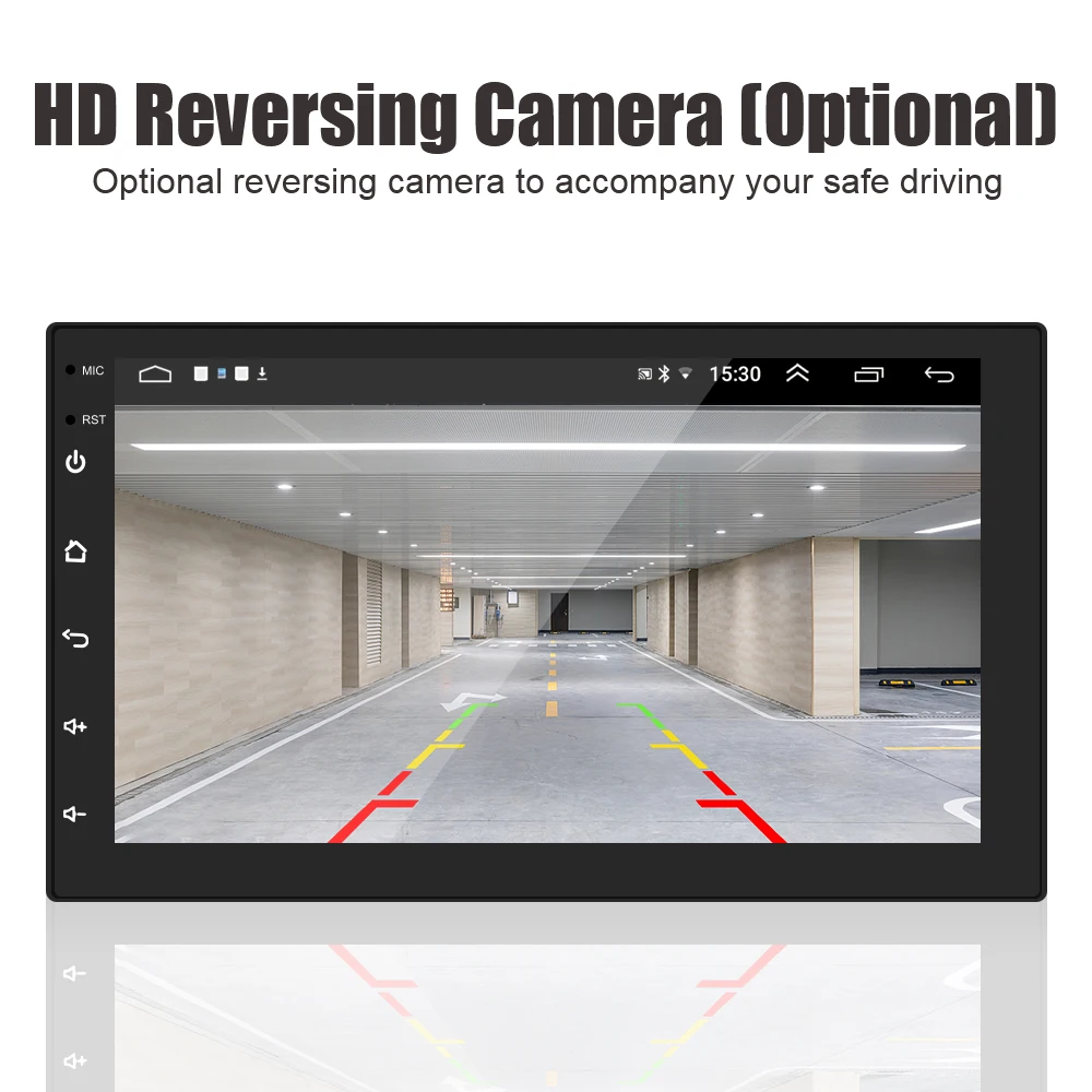2 Din автомобильное радио MP5 видео плеер Bluetooth WiFi Универсальный 1 + 16 ГБ Android 10.0 GPS
