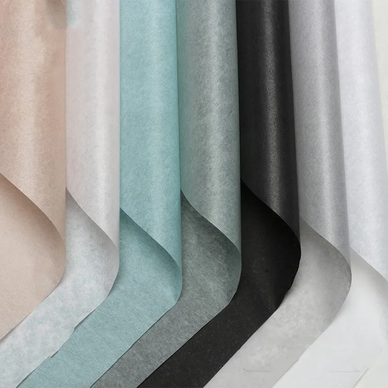 40 шт./лот 50x75 см салфетки сделай сам для упаковки одежды цветов букет оберточная