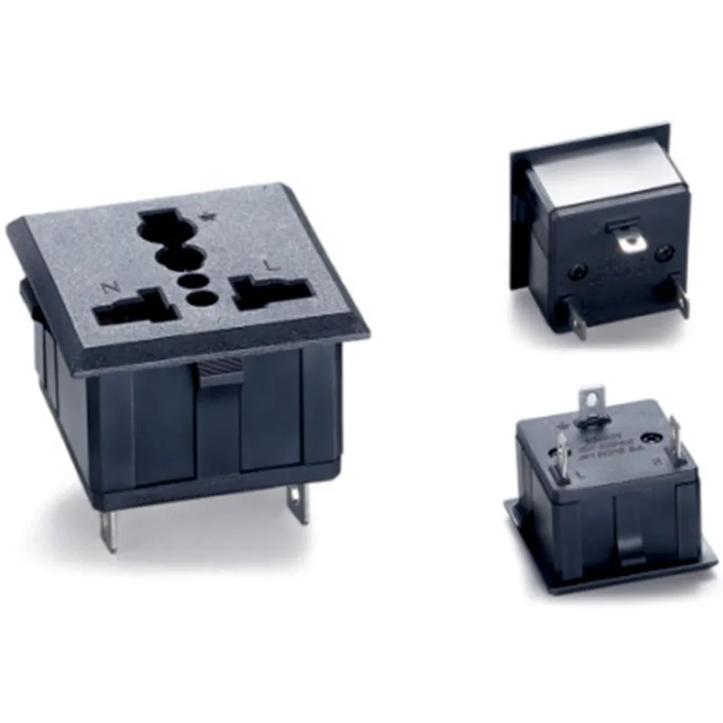 20 шт./лот UPS розетка переменного тока IEC вход универсальный ЕС AU Великобритания