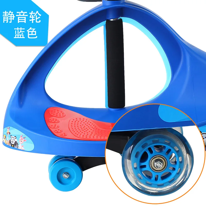 Детская игрушечная коляска с музыкальной бесшумной вспышкой WheelBaby walker с 6 колесами детская игрушечная машинка