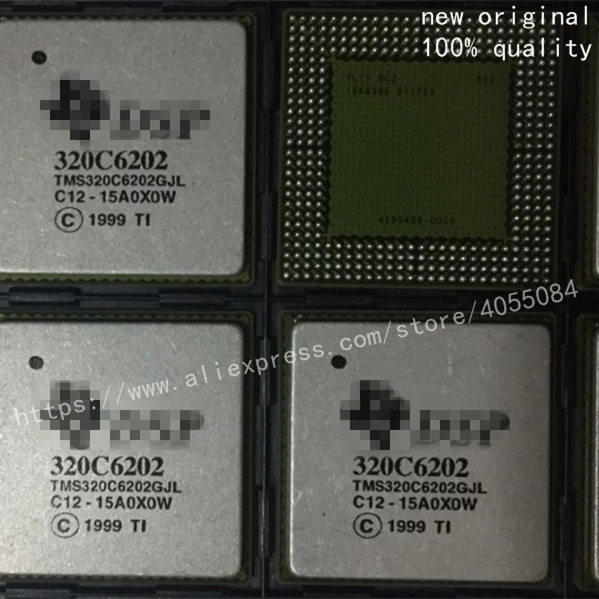 tms320c6202gjl 320c6202 tms320c6202 chip de componentes eletronicos ic