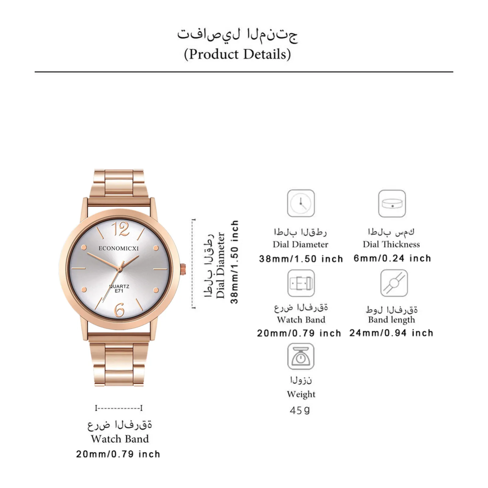 

6 Pcs Women Watch Bracelet Popular Quartz Wristwatches For Women Luxury Quartz Watches With Bracelets Montre Femme Ladies Clock