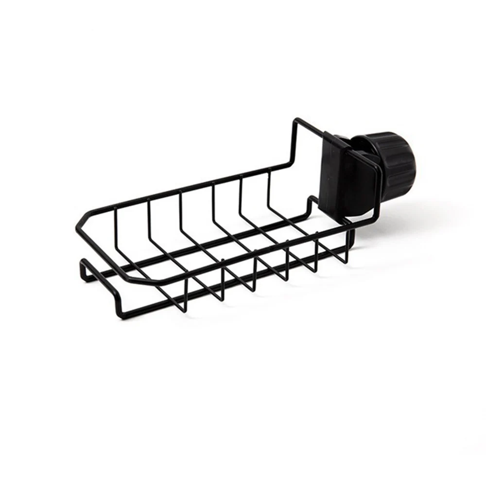 

Kitchen Bathroom Stainless Steel Punching Free And Drain Rack Installed At Faucet Faucet Rack Storage Rack