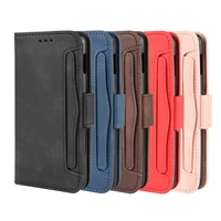 retro external multi card slot phone case wallet style magnetic flip leather cover accessories fit for motorola moto edge x30 5g