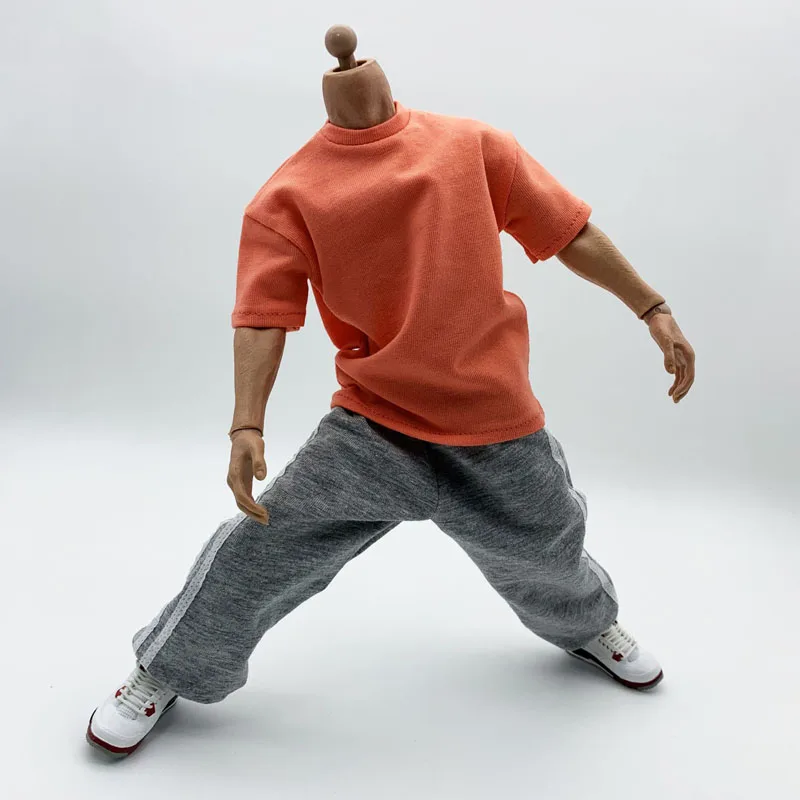 1/6 мужская повседневная одежда с рисунком солдата футболка спортивные брюки