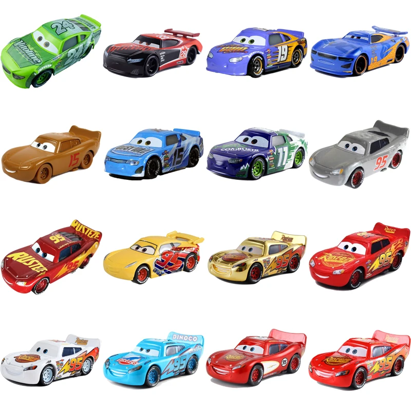 

Машинка из металлического сплава Disney Pixar «Тачки 2 3», Молния Маккуин, 1:55