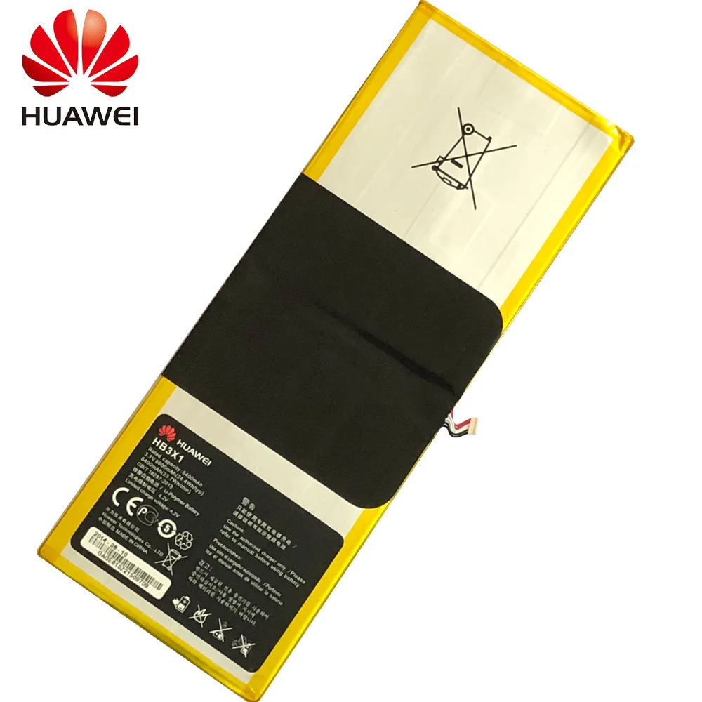 Оригинальный аккумулятор для Huawei MediaPad 10 Link Аккумулятор huawei hb3x1 S10-201wa 6400 мАч полная