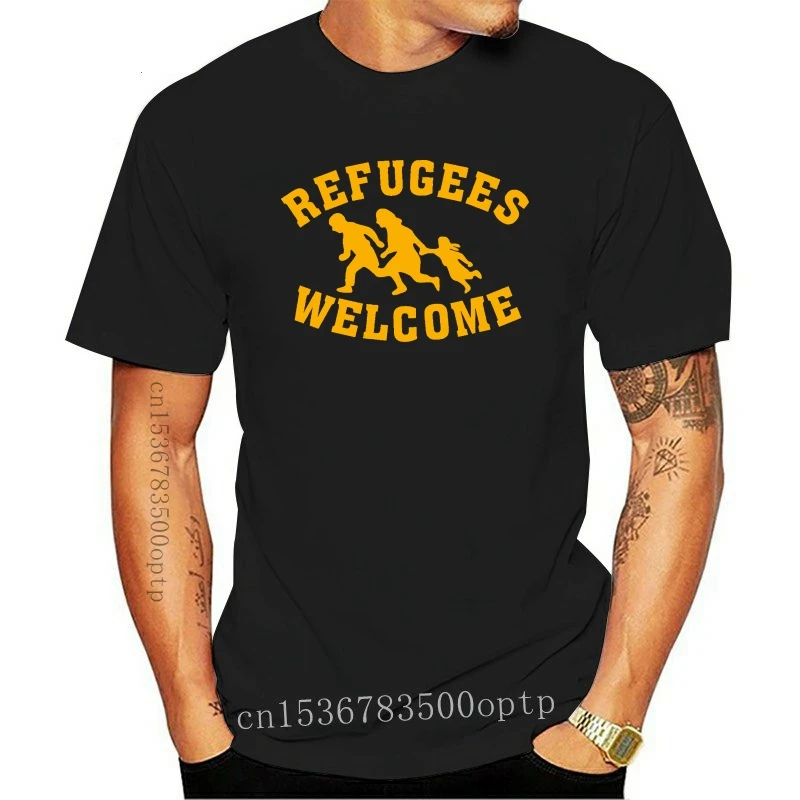

Refugees Welcome Greetings S To 5xl #2 Asylum rights- Show Original Title