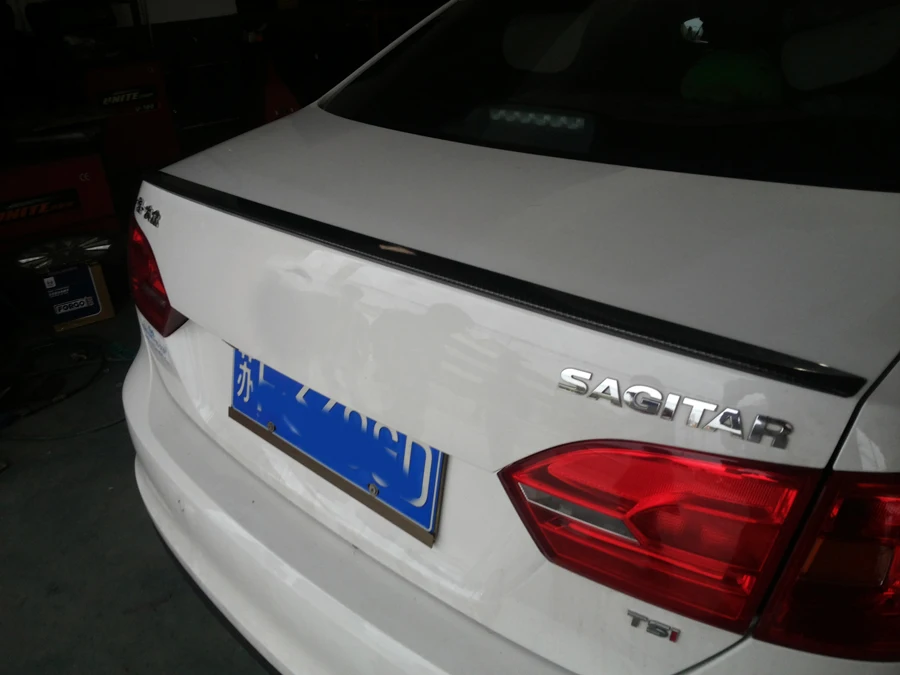 Задний спойлер golfliath 2013up Jetta MK6 GLI Style из АБС пластика и углеродного волокна для VW