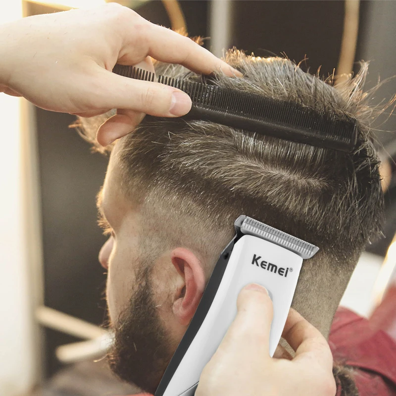 

Electric Clipper Professional Trimmer for Men Rechargeable Cordless Hair Cutting Machine Adjustable Ceramic Blade Haircut Barber