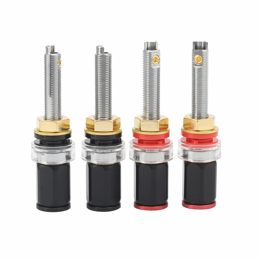 Аудиофил роданиз родиевое покрытие громкоговоритель связывающие детали 4 шт. в